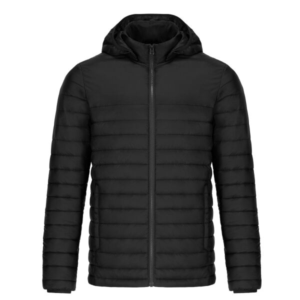 Men's Puffy Jacket w/ Detachable Hood Thumbnail