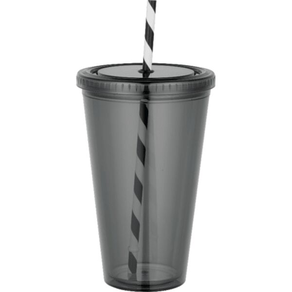 Sedici Striped Straw Thumbnail