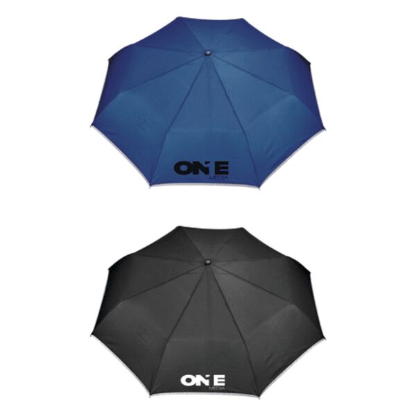 54" LED Light Handle Auto Open/Close Umbrella Thumbnail